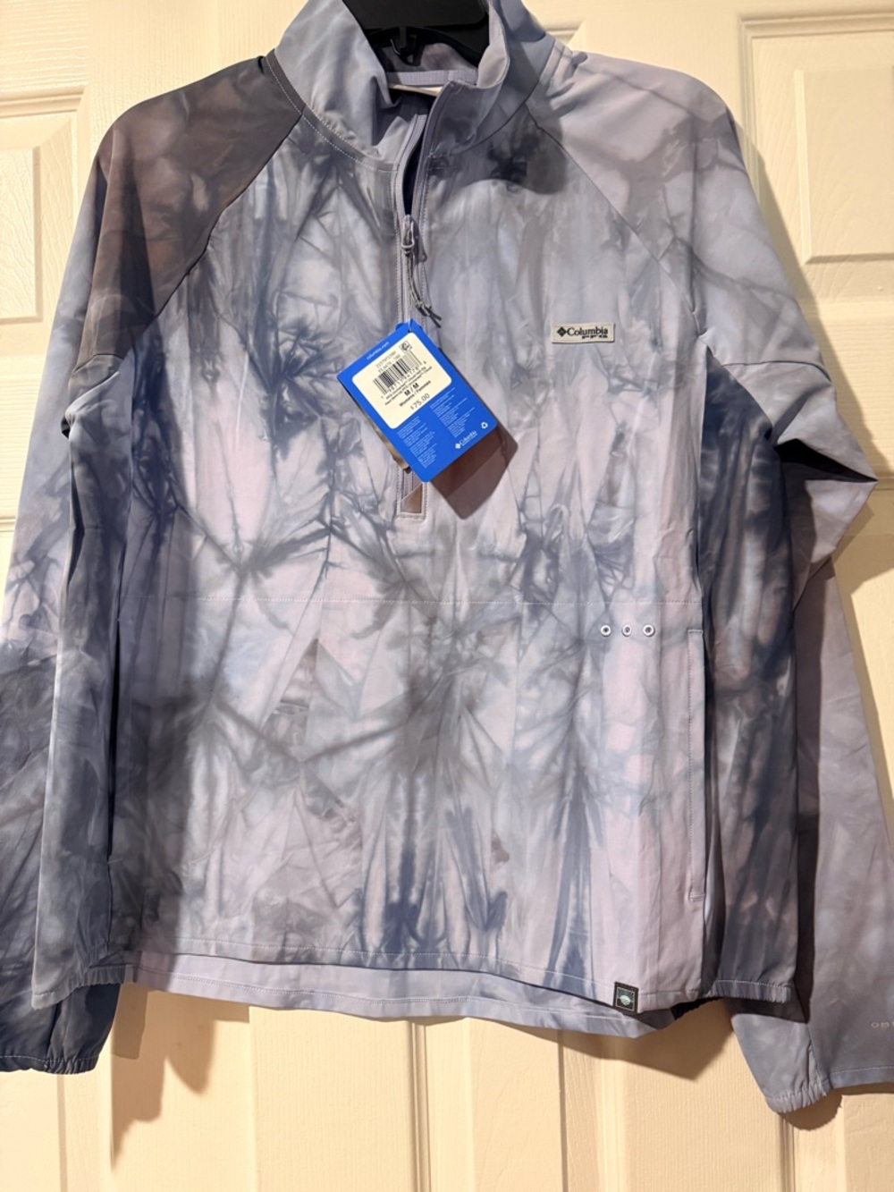 Columbia Women’s Light Purple Tie-Dye Pullover Jacket